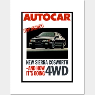 FORD SIERRA 4x4 - magazine cover Posters and Art